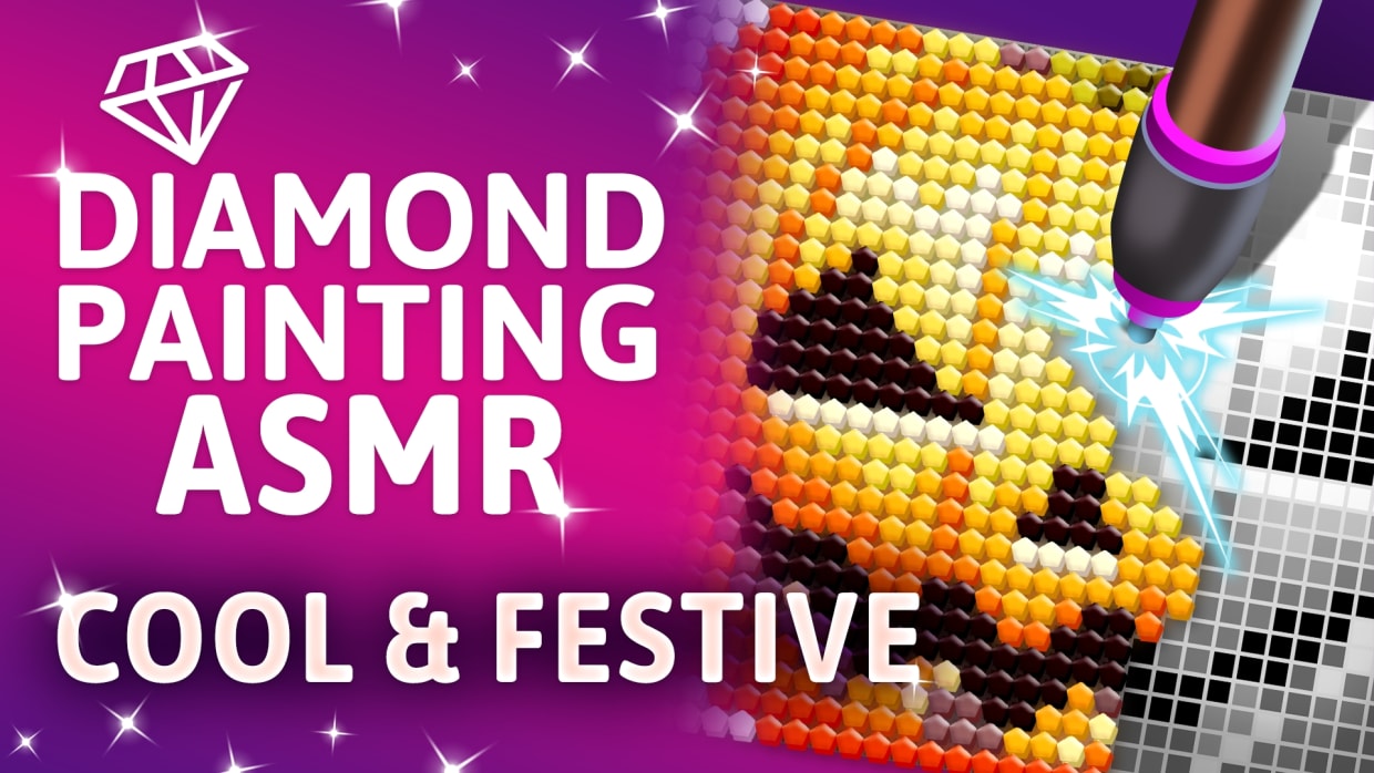Diamond Painting ASMR: Cool & Festive 1
