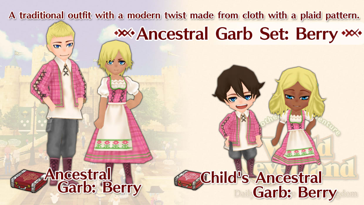 Ancestral Garb Set: Berry 1