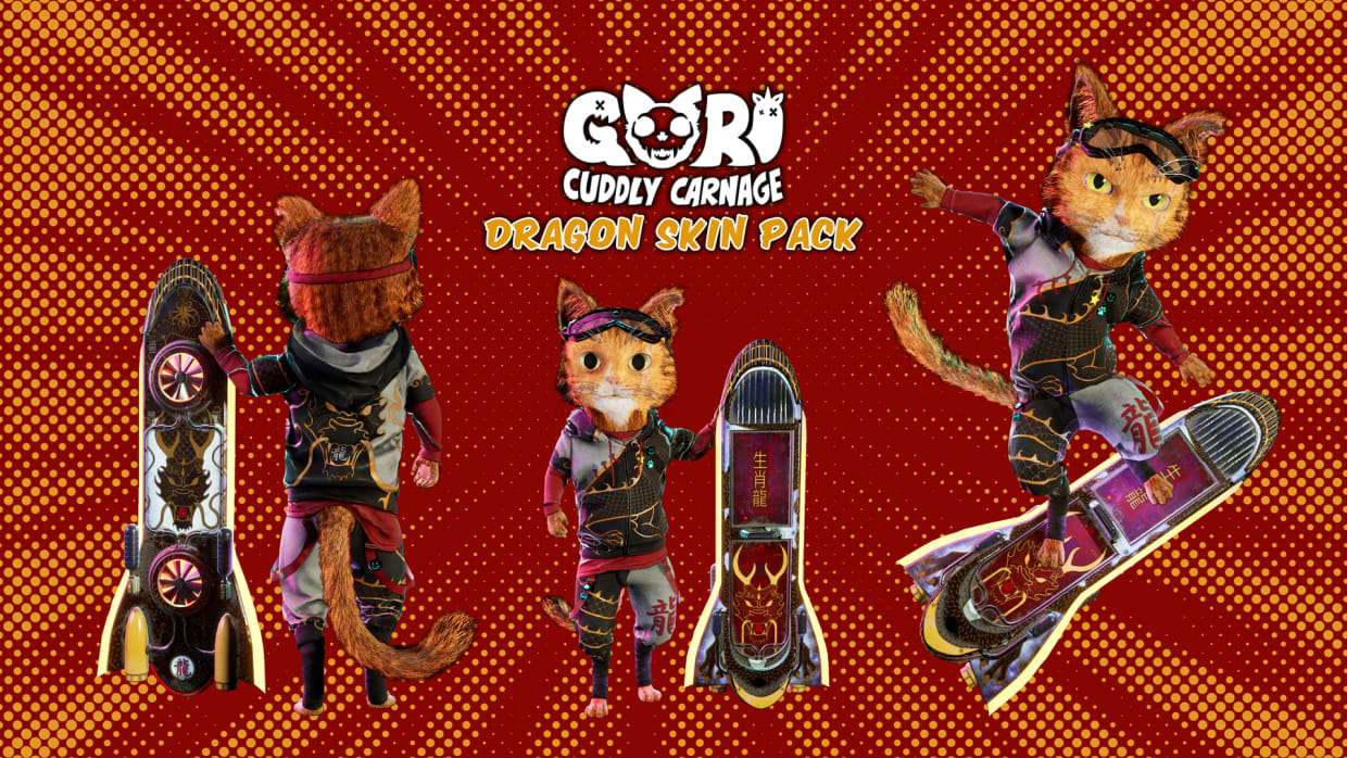 Gori : Cuddly Carnage - Chinese Dragon premium Skin Pack 1