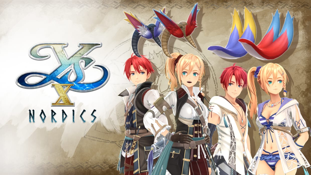 Ys X - Costume Pack 1