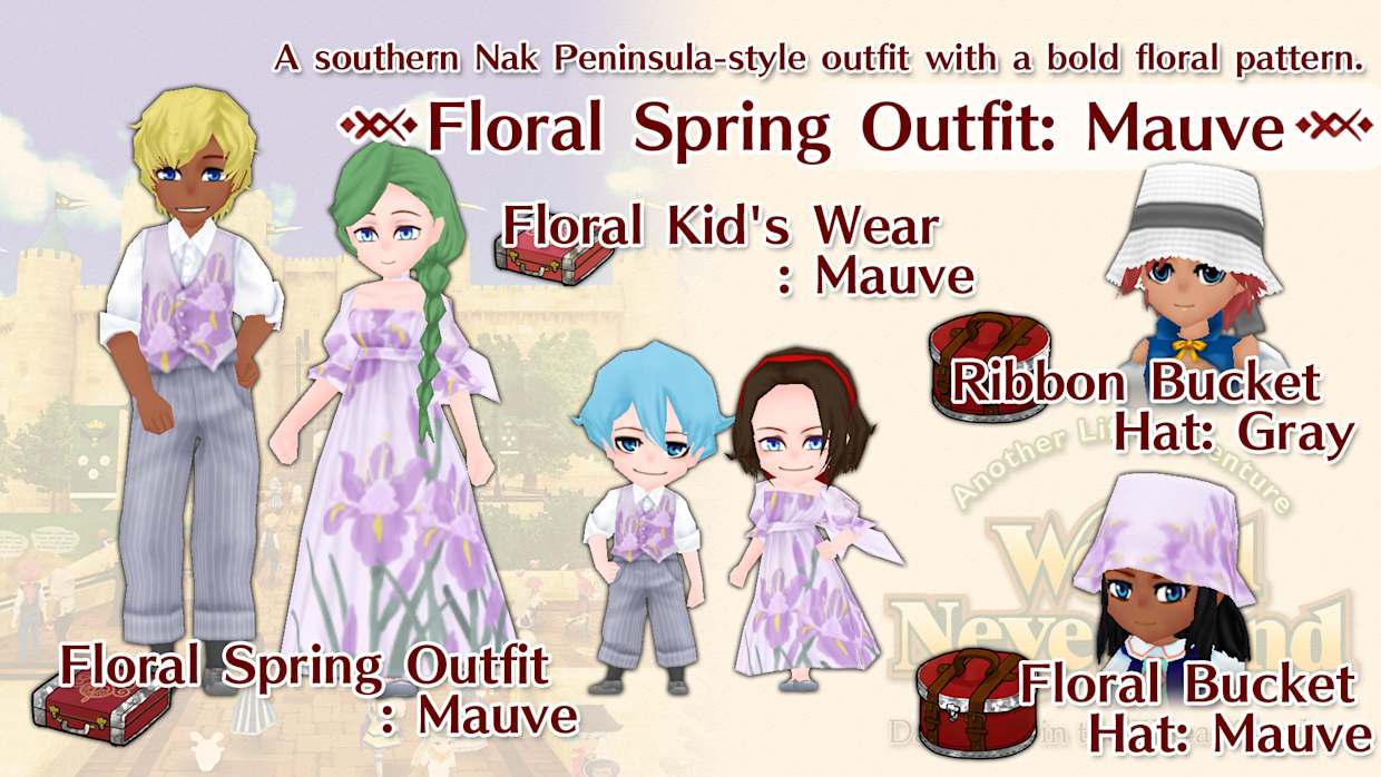 Floral Spring Outfit: Mauve 1