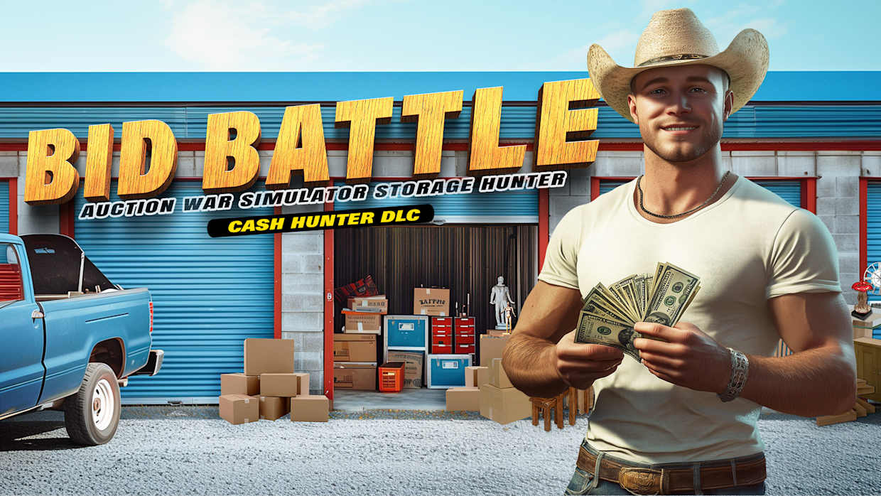 Bid Battle: Auction War Simulator Storage Hunter - Cash Hunter DLC 1