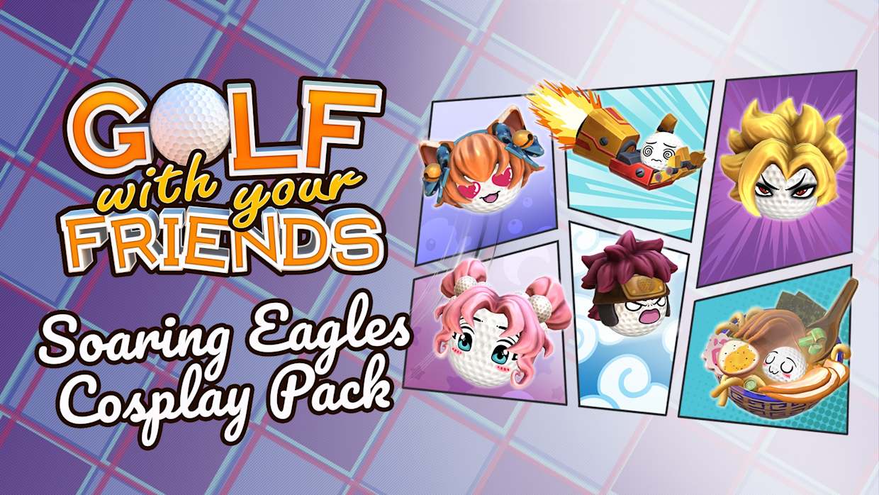 Golf With Your Friends - Soaring Eagles Cosplay Pack 1