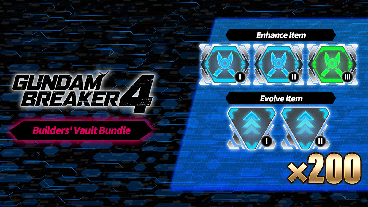 GUNDAM BREAKER 4 - Builders' Vault Bundle 1
