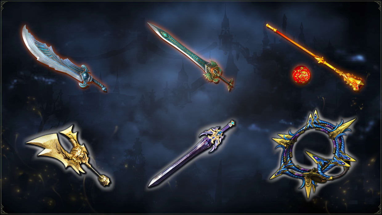 Legendary Weapons Pack 1