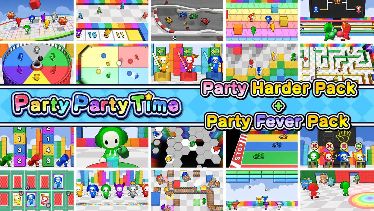Party Harder Pack + Party Fever Pack 1