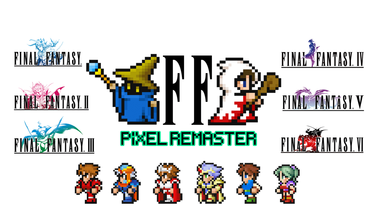  Final Fantasy I-VI Pixel Remaster Collection (Multi