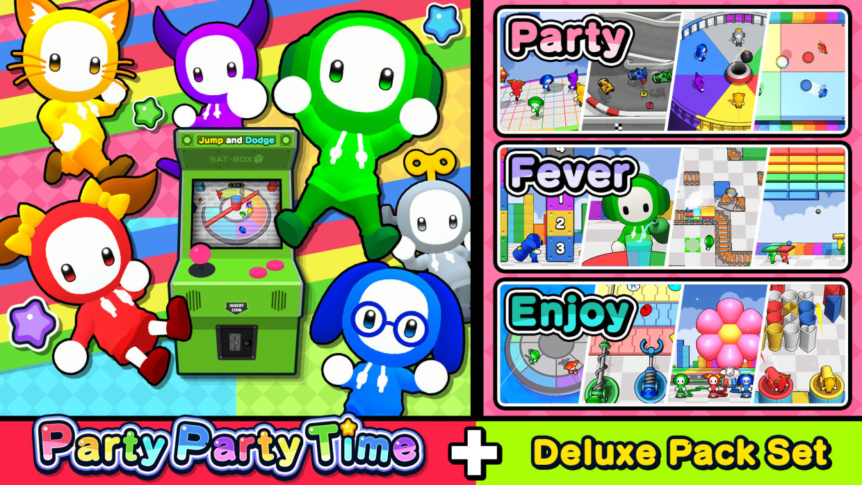 Party Party Time + Deluxe Pack Set para Nintendo Switch Site Oficial