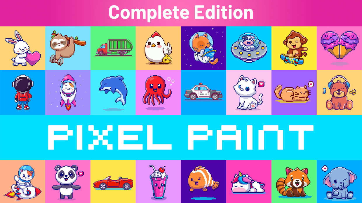 Pixel Art Coloring Book for Nintendo Switch - Nintendo Official Site