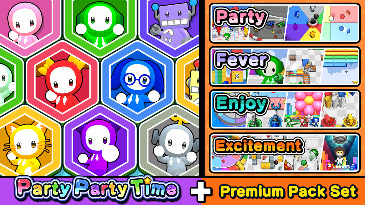 Party Party Time + Premium Pack Set 1