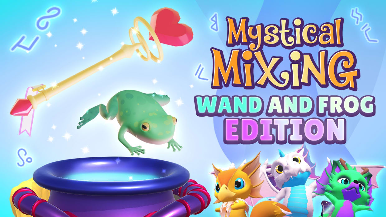 Mystical Mixing: Wand and frog Edition 1