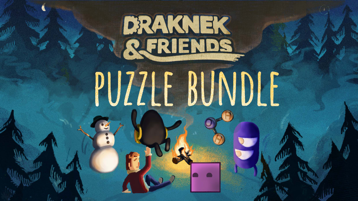 Conjunto de quebra-cabeças Draknek and Friends 1