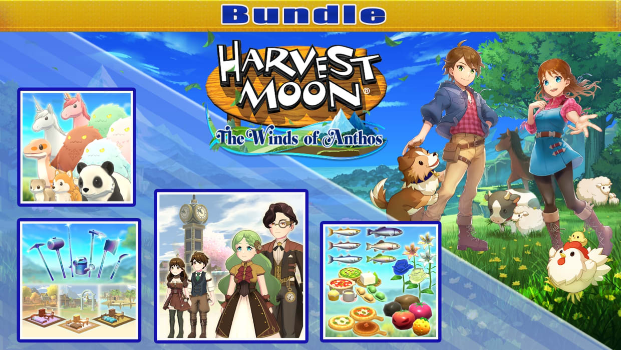 Pacote Harvest Moon: The Winds of Anthos 1
