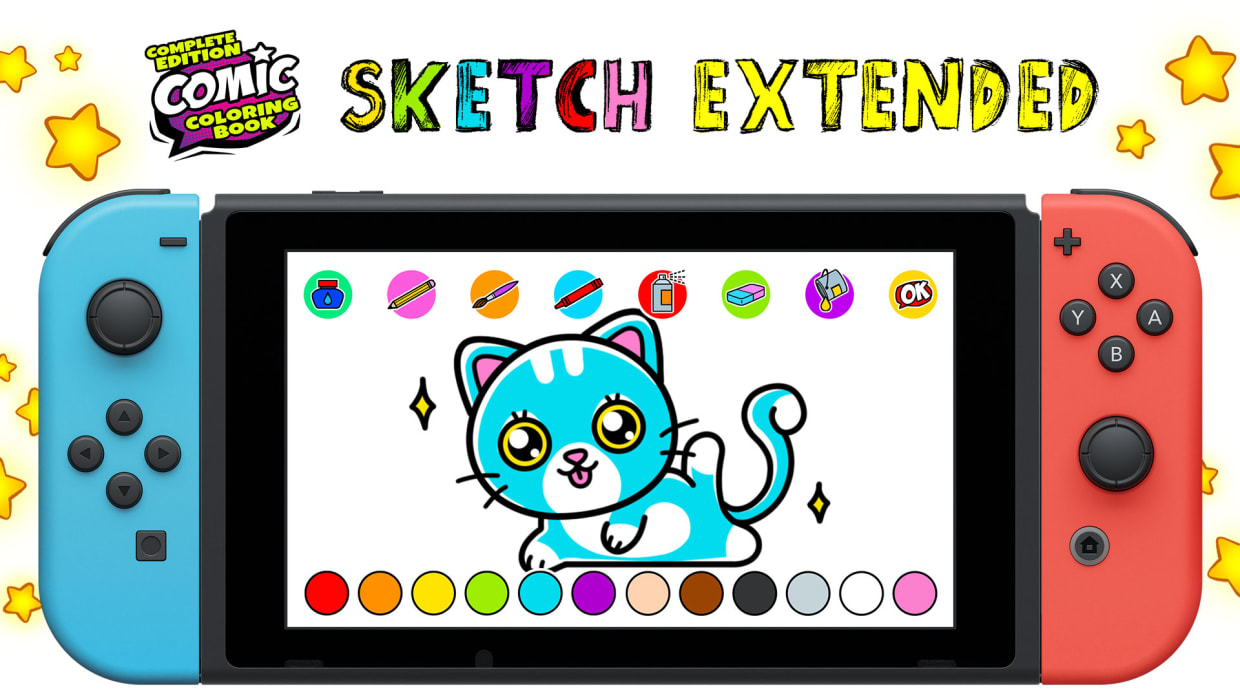Comic Coloring Book Complete Edition: SKETCH Extended 1
