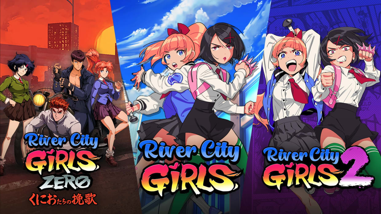 River City Girls 1 2 and Zero Bundle for Nintendo Switch