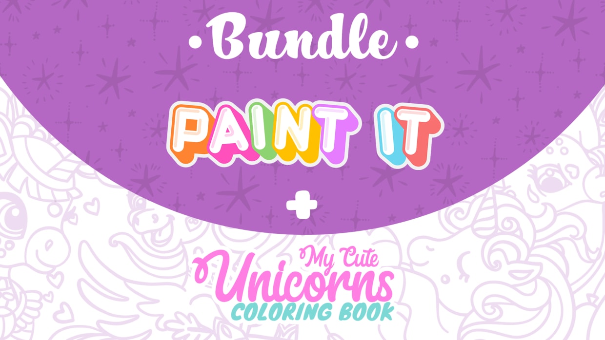 Paint it + My Cute Unicorns Bundle 1