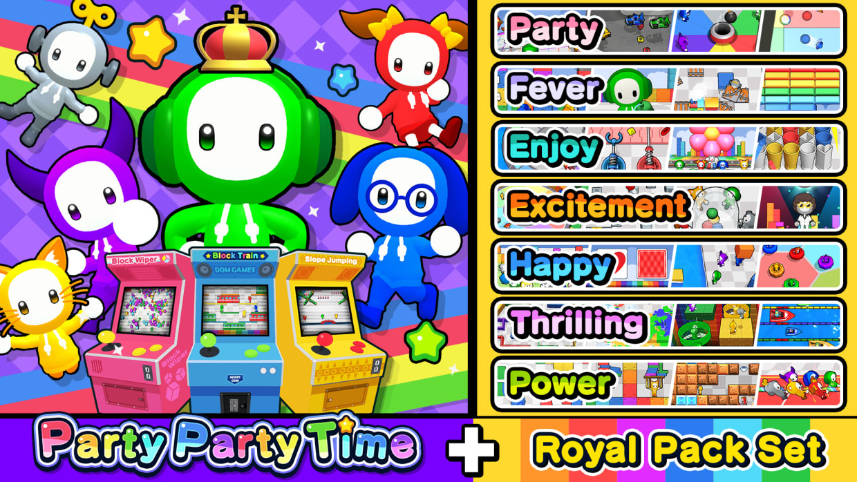 Party Party Time + Royal Pack Set 1