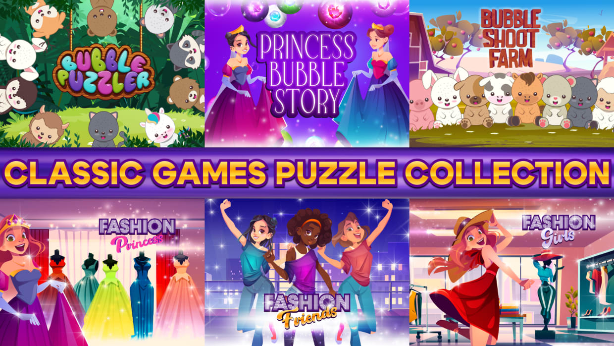 Classic Games Puzzle Collection for Nintendo Switch - Nintendo Official Site