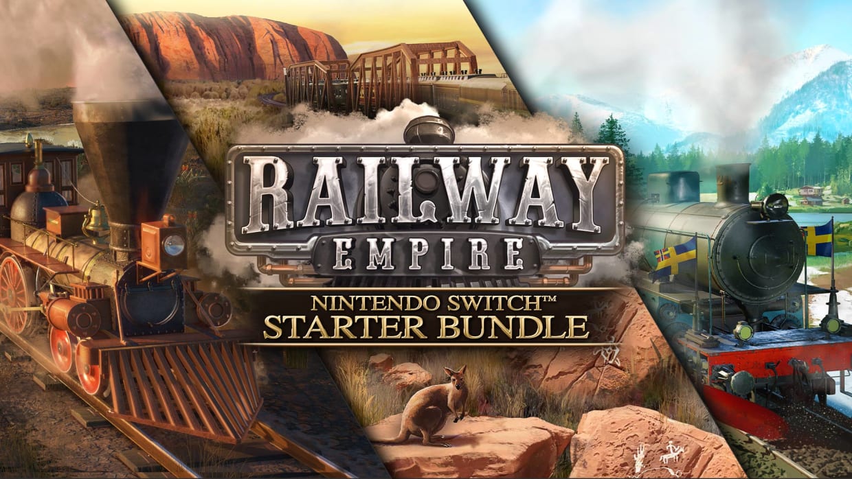 Railway Empire Nintendo Switch Starter Bundle for Nintendo