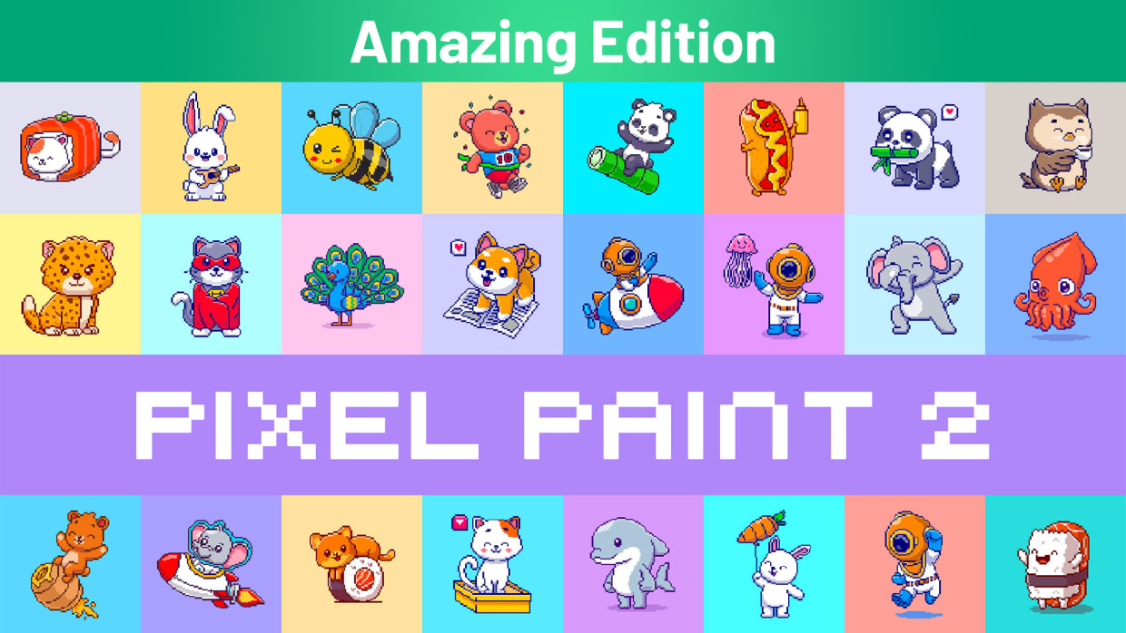 Pixel Paint 2 Amazing Edition 1
