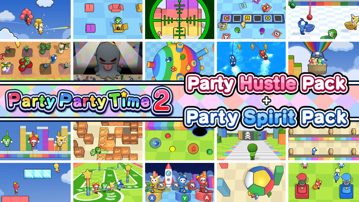 Party Hustle Pack + Party Spirit Pack 1