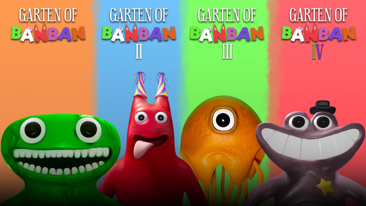 Garten of Banban Bundle: 1 + 2 + 3 + 4 1