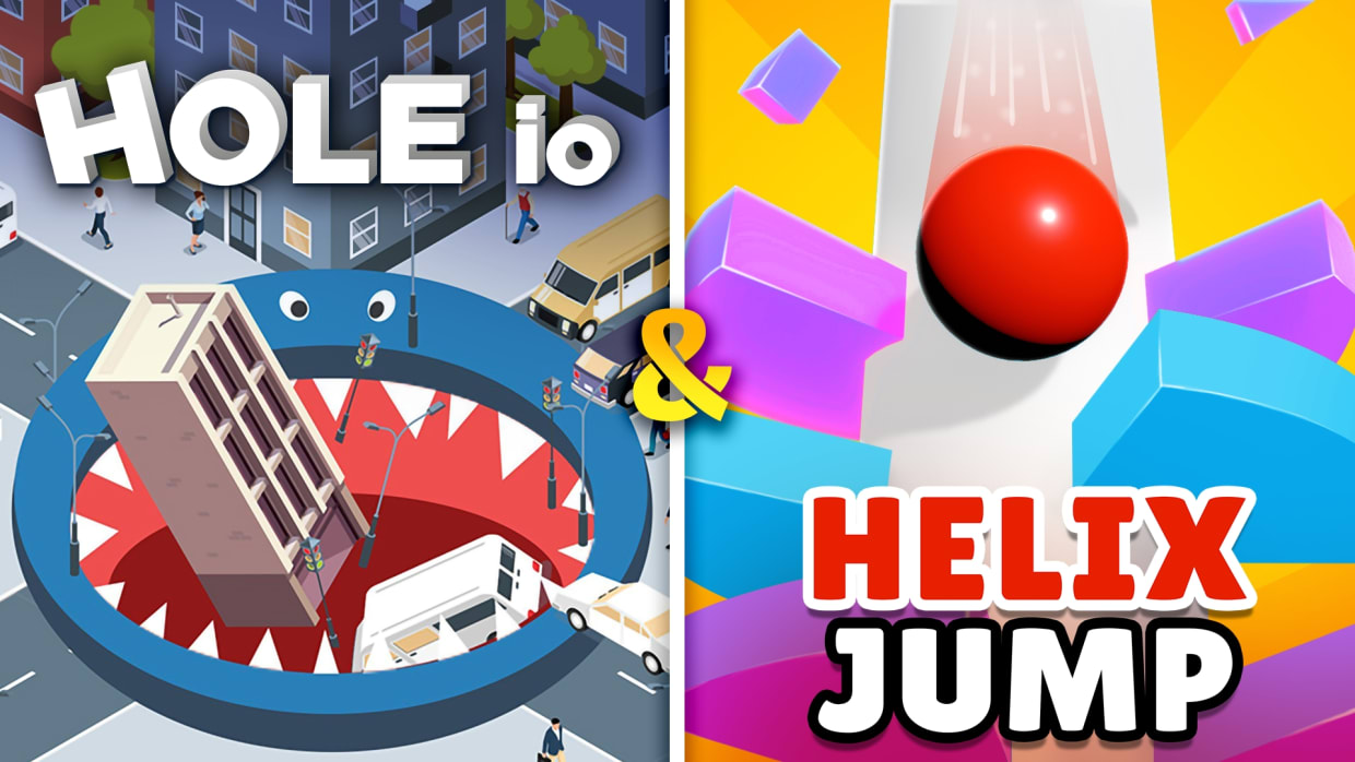 Hole io & Helix Jump 1