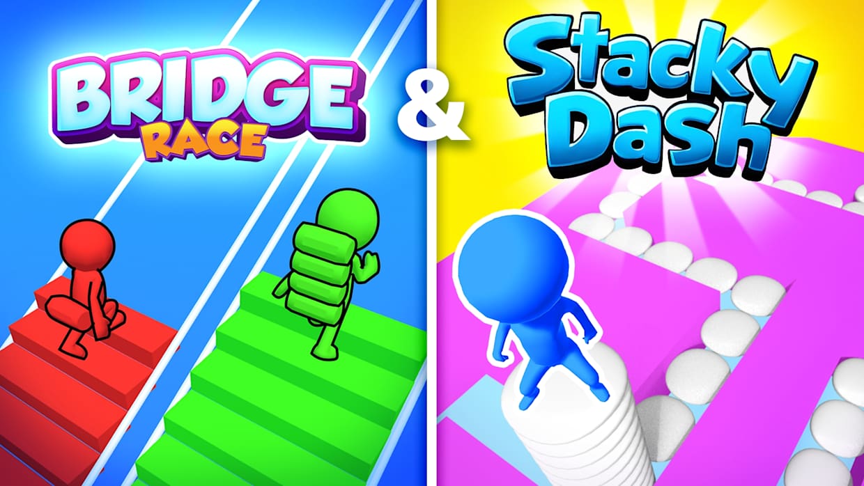 Bridge Race & Stacky Dash 1