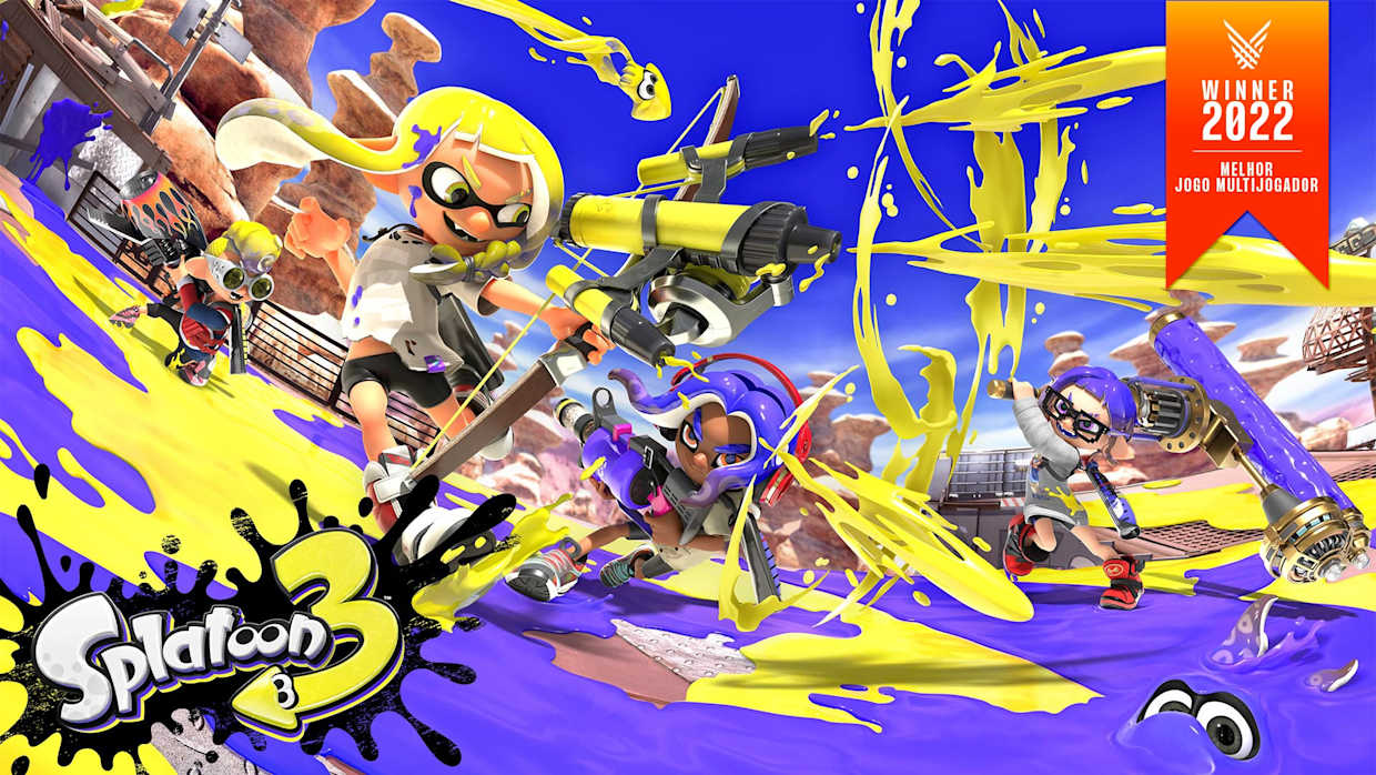 Nintendo Switch Nintendo Switch Lite + Splatoon 2 & 3 Splatoon 2 - Nintendo Switch | Amazon.com.br