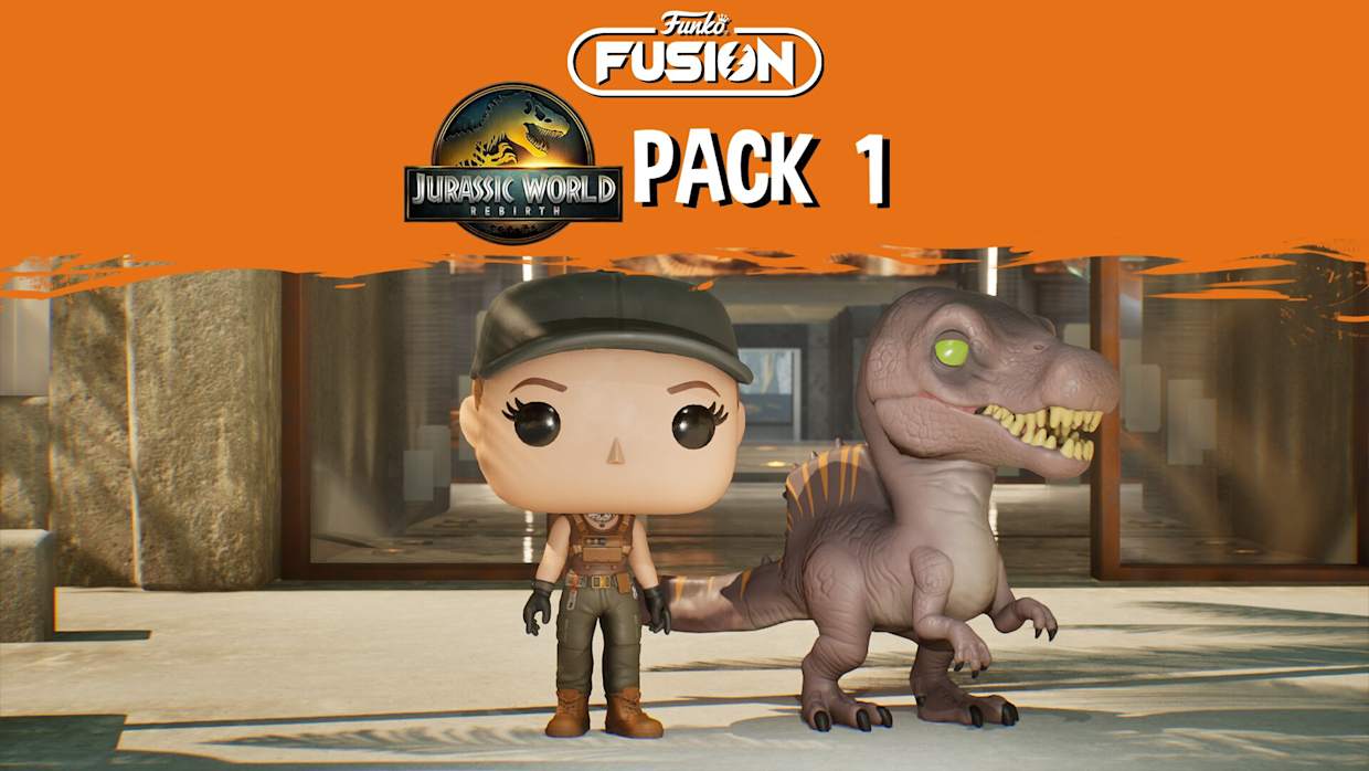 Funko Fusion Jurassic World Rebirth Pack -Zora Bennett and - Main Image