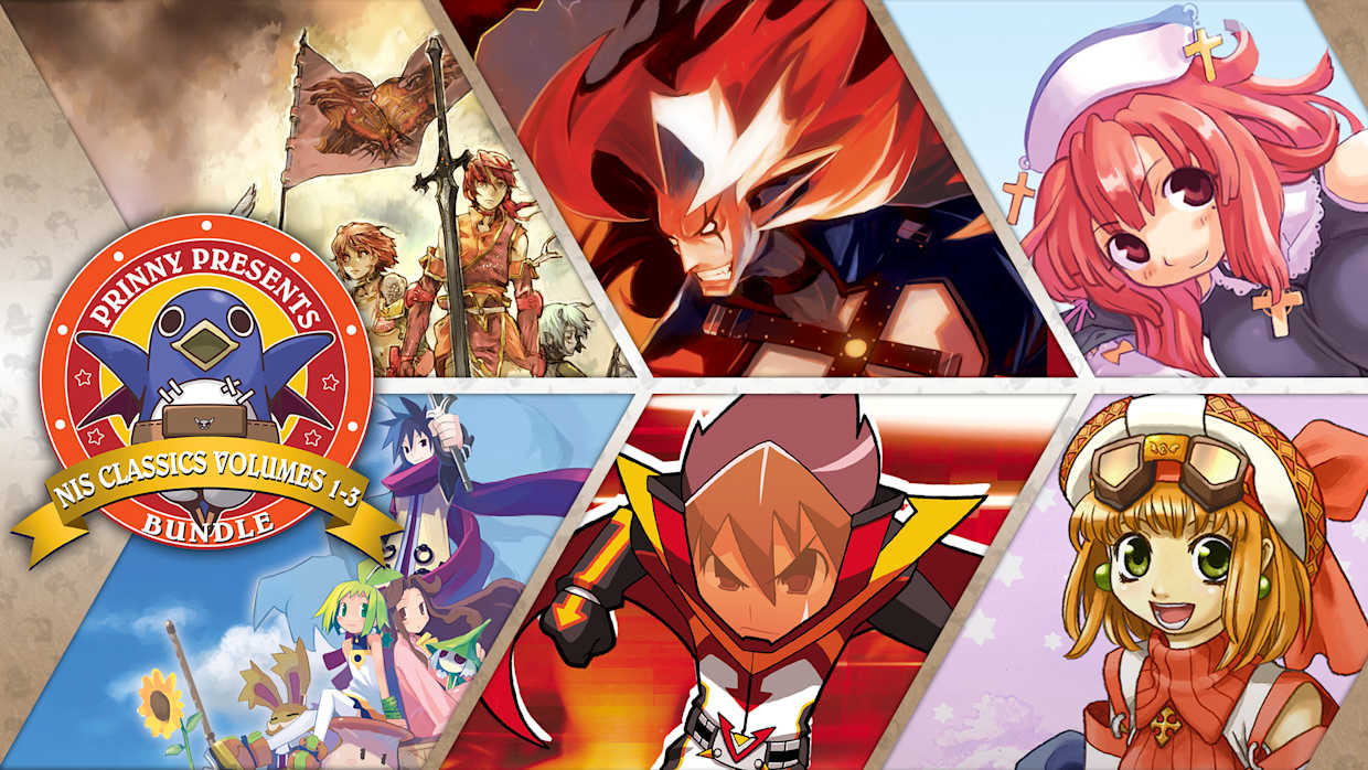 Prinny Presents NIS Classics Volumes 1-3 Bundle for Nintendo