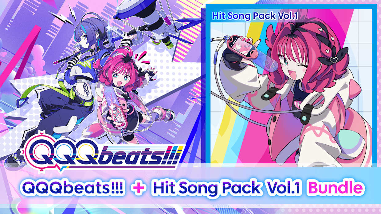QQQbeats!!! + Hit Song Pack Vol.1 Bundle pour Nintendo Switch - Site ...