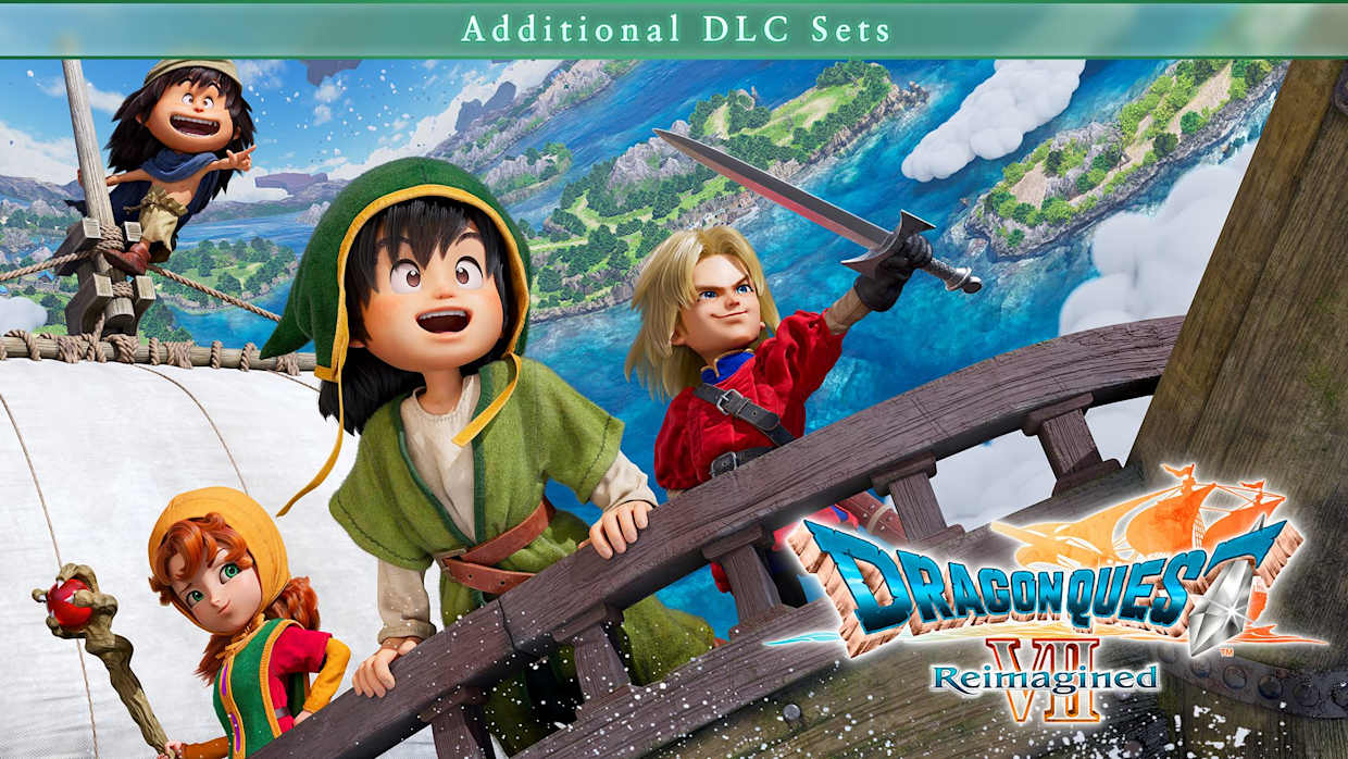 DRAGON QUEST VII Reimagined Additional DLC Sets for Nintendo