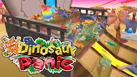 Throw it! Dinosaur Panic