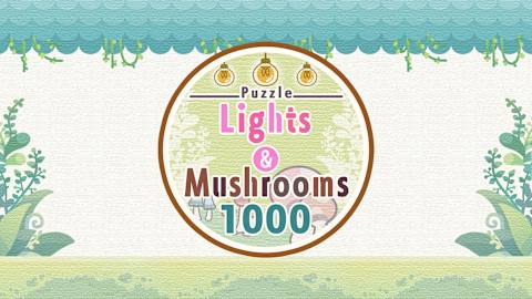 Puzzle Lights and Mushrooms 1000