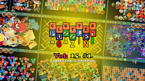 Clutter Puzzle Magazine Vol. 15 No. 1 Collector's Edition