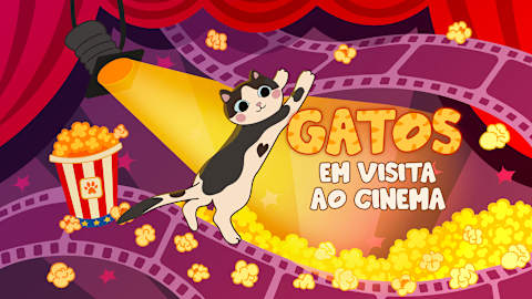 Gatos em Visita ao Cinema