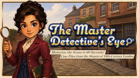The Master Detective’s Eye -Memorize the Scene in 60 Seconds! Case Files from the Streets of 18th-Century London-