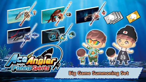 Ace Angler: Fishing Spirits Conjunto Grande Pesca