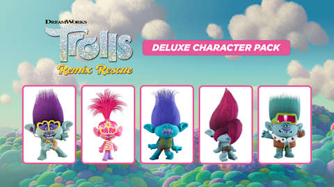 DreamWorks Trolls Remix Rescue Deluxe Character Pack