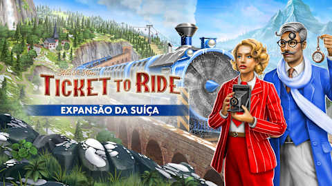Ticket to Ride®: Expansão da Suíça