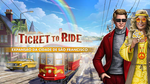 Ticket to Ride®: Expansão Cidade de São Francisco