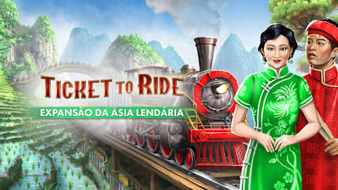 Ticket to Ride®: Expansão da Ásia Lendária