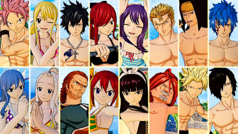 Special Swimsuit Costume Set for 16 Playable Characters