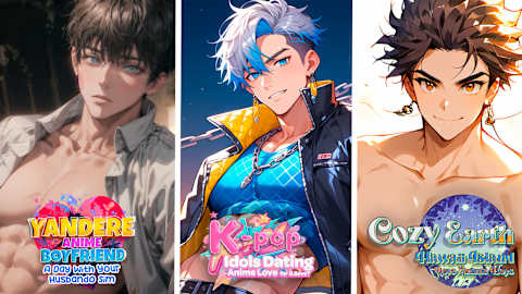 Anime Romance Boys Collection: 3 Game Bundle