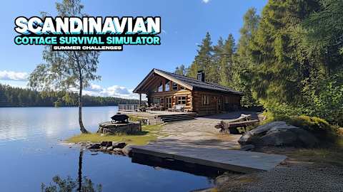 Scandinavian Cottage Survival Simulator: Summer Challenges