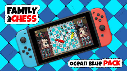 Family Chess Ocean Blue Pack