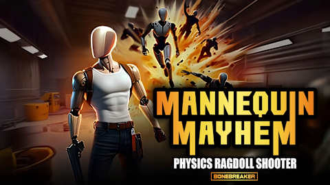 Mannequin Mayhem - Physics Ragdoll Shooter: Bonebreaker