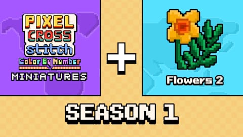 Pixel Cross Stitch: Miniatures Season 1