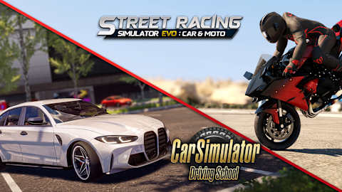 Car & Moto Simulator Bundle : Racing & Driving